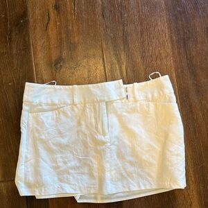 Amanda Uprichard linen Mini skirt